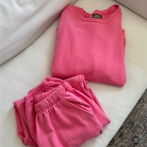 Daily drills oversized crew + joggers!